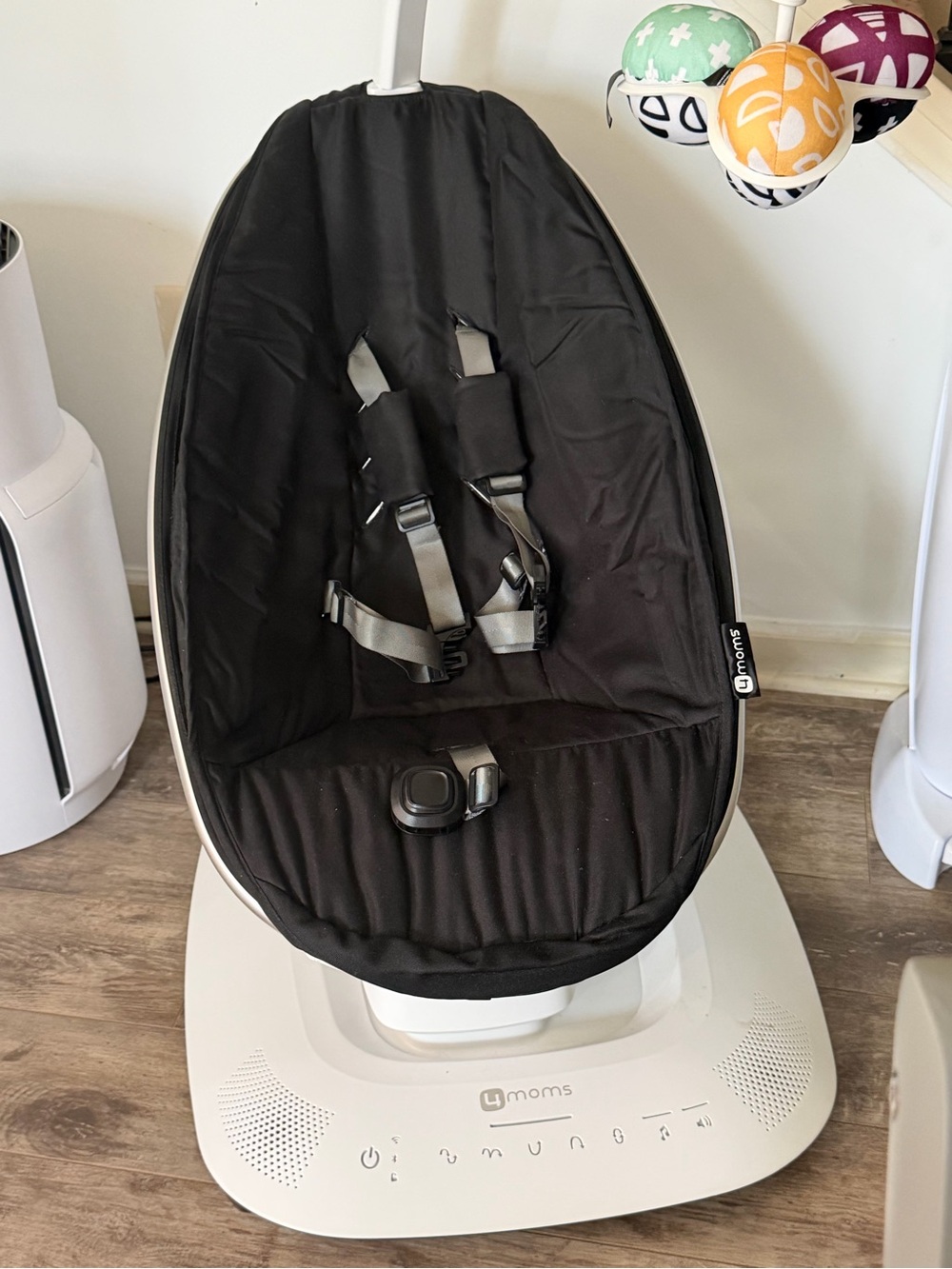 4Moms mamaroo black Euc